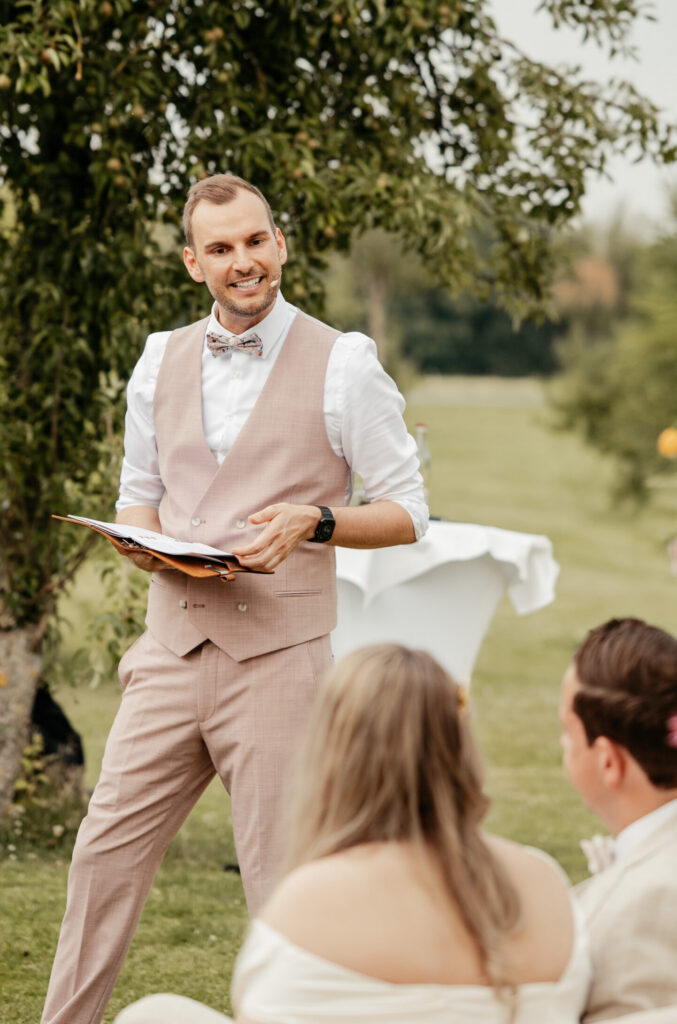 Trauredner Daniel Peulen