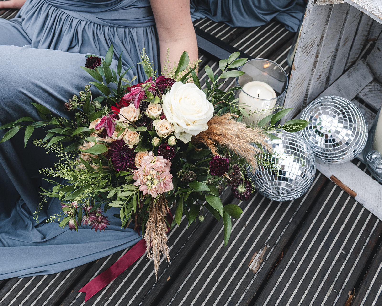 Yasmin und der Brautstrauß