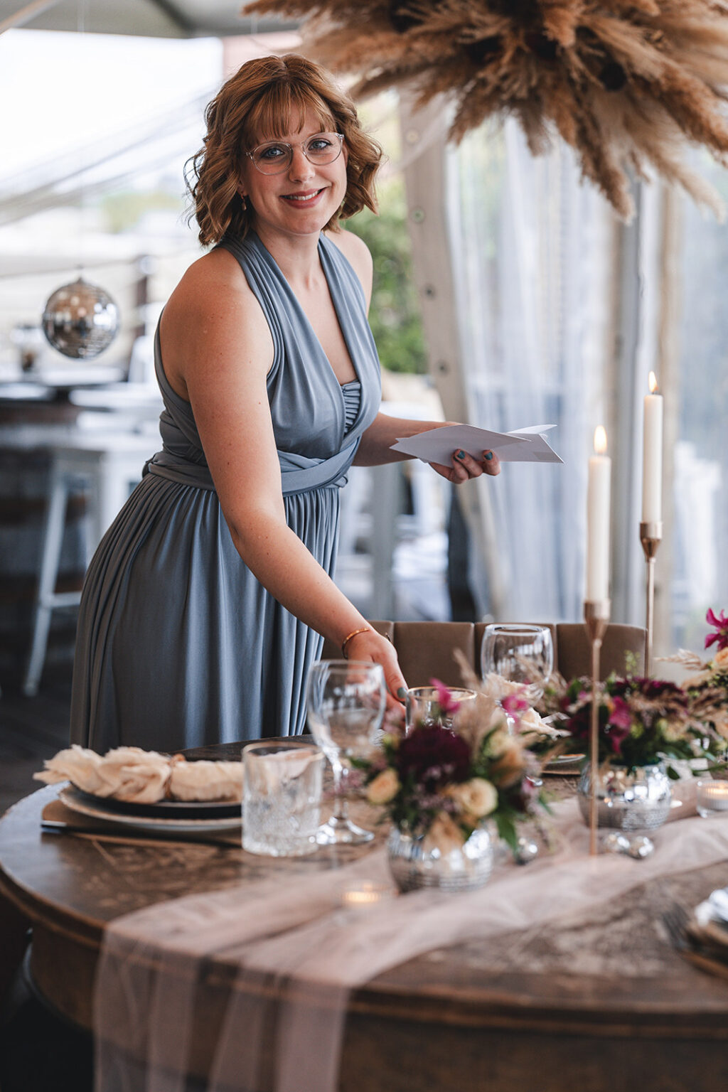 Yasmin bei der Arbeit