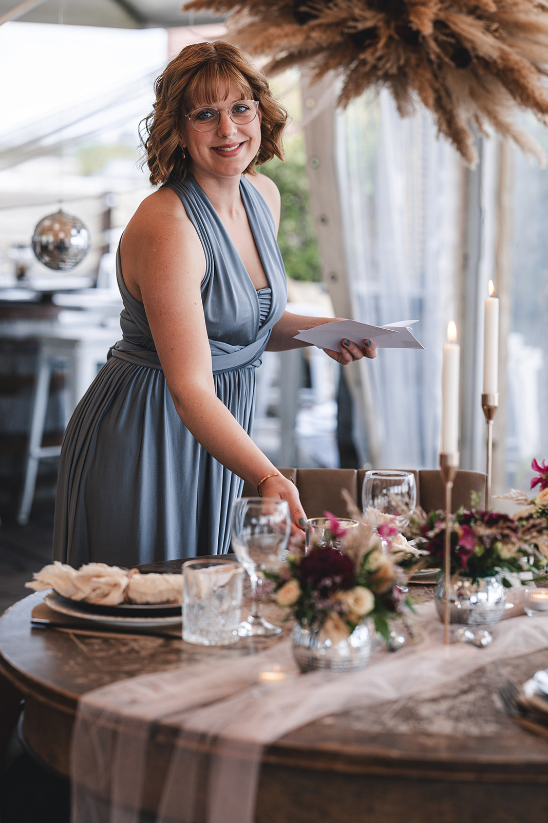 Yasmin bei der Arbeit