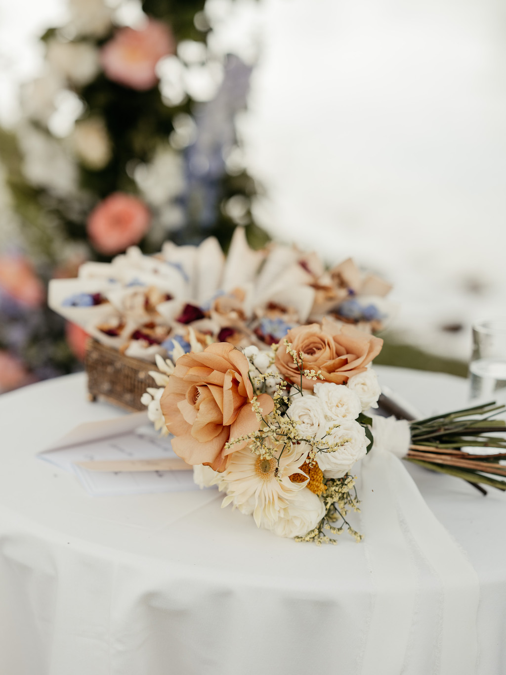 Blumen bei freier Trauung am Gardasee