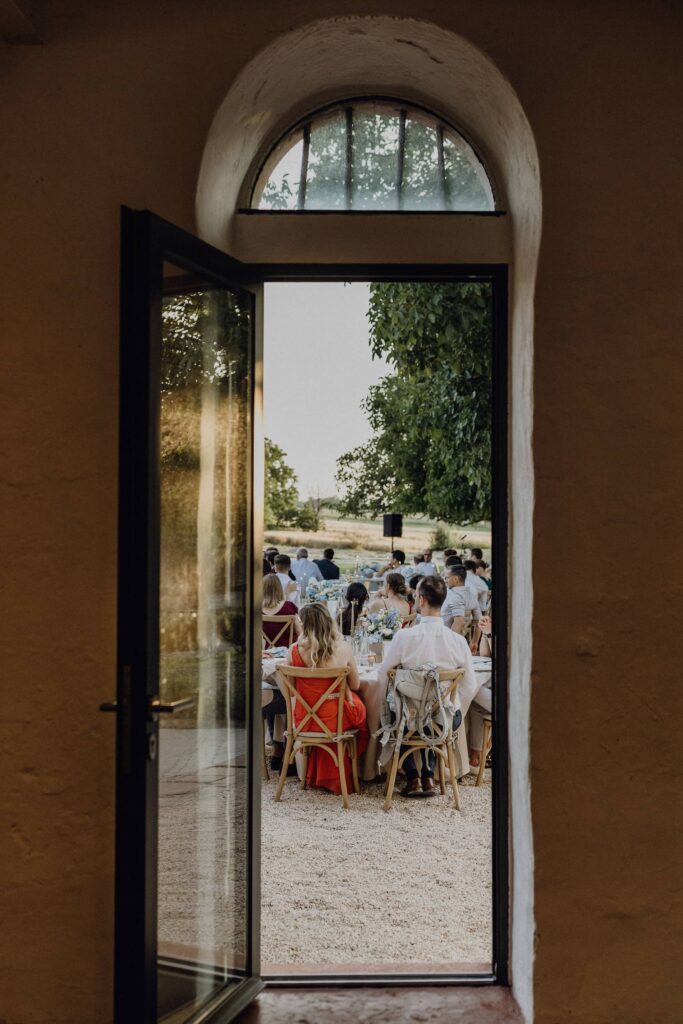 Eine ganz besondere Stimmung ist am Abend beim Outdoor Dinner entstanden.
