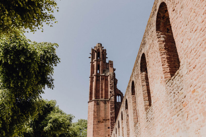 Standesamtliche Trauung auf der Burgruine Limburg in Bad Dürkheim